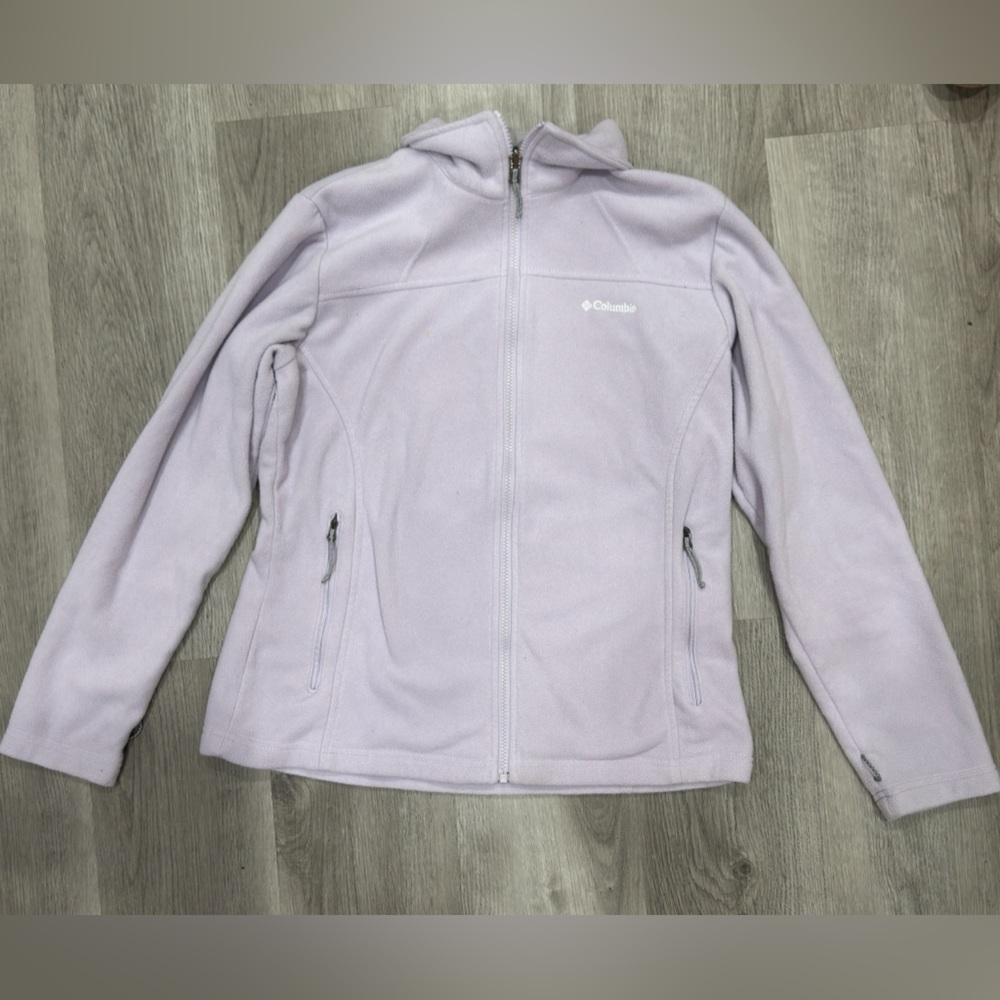Columbia Women's Soft Lavender Fleece Jacket
